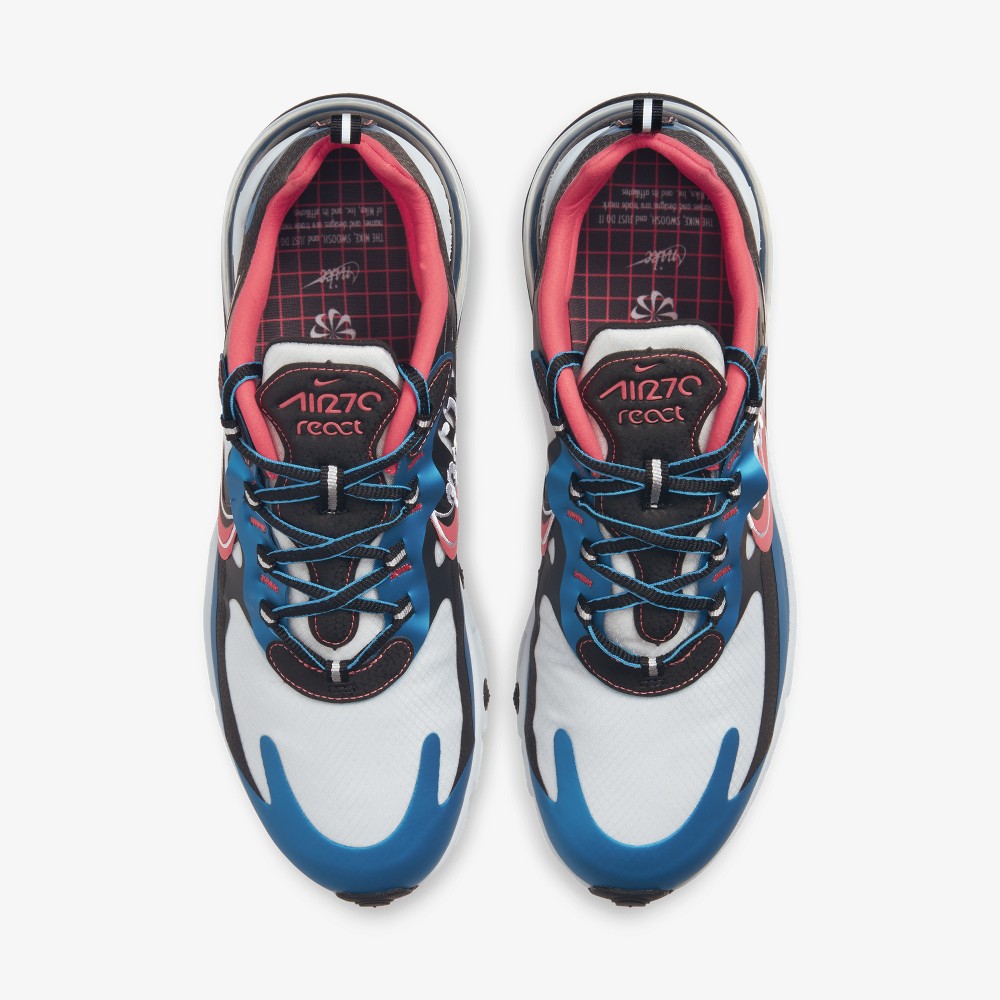 Nike air max 270 hotsell react imperial blue/ember glow/black